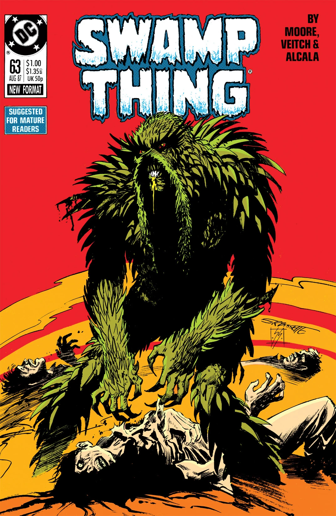 Swamp Thing #63 (DC, 1987 — Cover A) cover